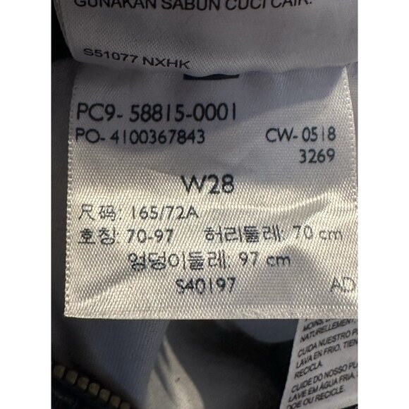 Levi's Women's Skinny Overalls Size 28 Black Ankle Ranch Farm Cowgirl Western - Picture 10 of 10